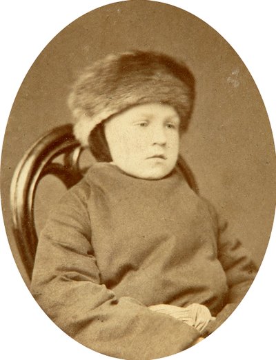 Fjodor Fjodorevich Dostojevskij, son till den ryske författaren Fjodor Dostojevskij, 1870-talet av Unbekannt