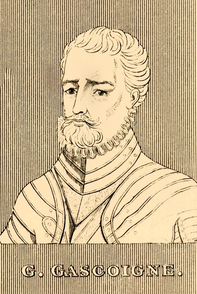 G. Gascoigne, c1535-1577, 1830. av Unbekannt