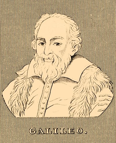 Galileo, 1564-1642, 1830. av Unbekannt