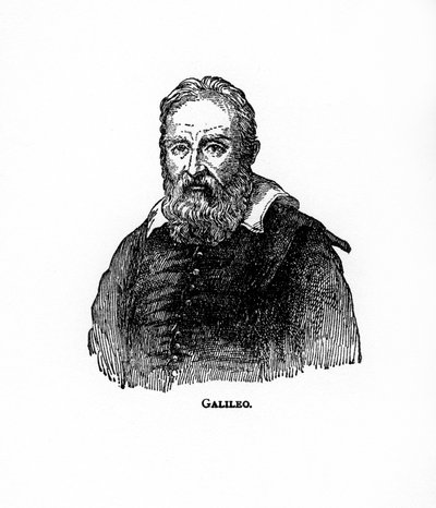 Galileo Galilei, italiensk fysiker, astronom och filosof, 1900-talet av Unbekannt