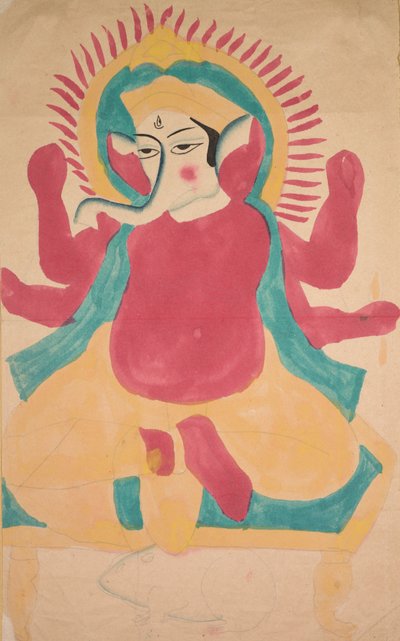 Ganesha, 1800-tal. av Unbekannt