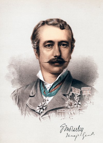 Garnet Joseph Wolseley, Viscount Wolseley, irländskfödd brittisk soldat, c1880 av Unbekannt