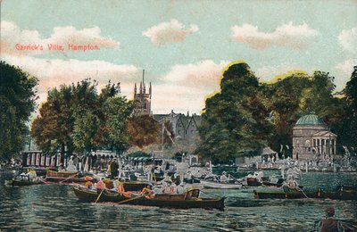 Garricks Villa, Hampton, c1910 av Unbekannt