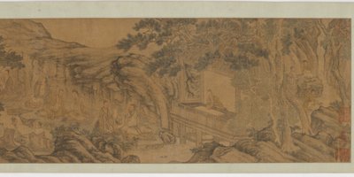 Samling vid Orchid Pavilion, Mingdynastin, 1500-1600-talet. av Unbekannt