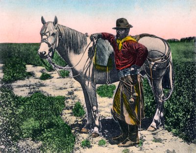 Gaucho, Argentina, tidigt 1900-tal av Unbekannt