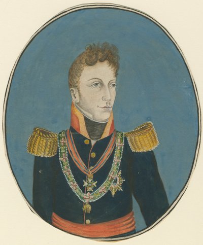 Gebhard Leberecht von Blucher 1742-1819, ca. 1800 av Unbekannt