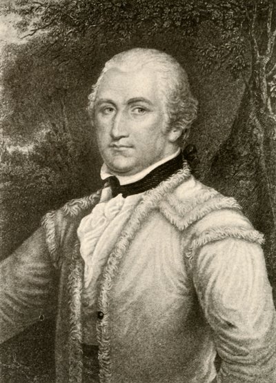 General Daniel Morgan i en jacka från Virginia Rangers, c1780, 1937. av Unbekannt