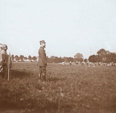 General Henri Gouraud, Chalons, Marne, norra Frankrike, c1914-c1918. av Unbekannt