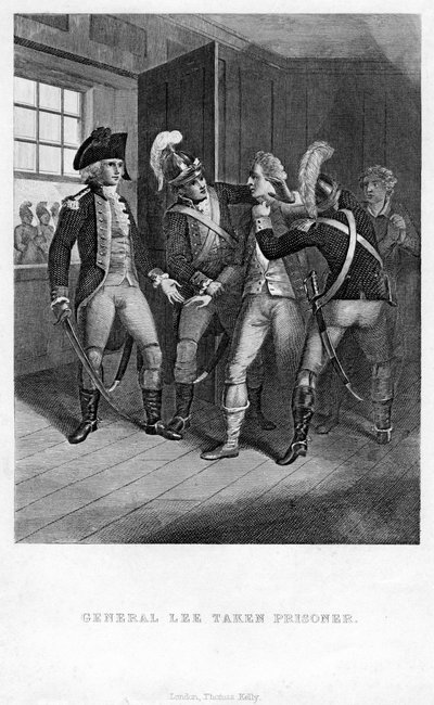 General Lee tillfångatagen, 1777 1814 av Unbekannt