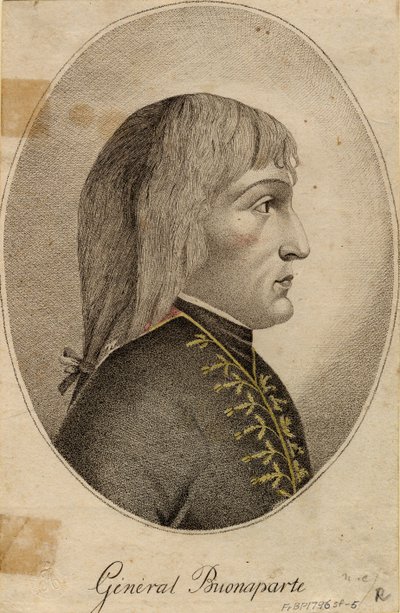 General Napoleon Bonaparte, 1796 av Unbekannt