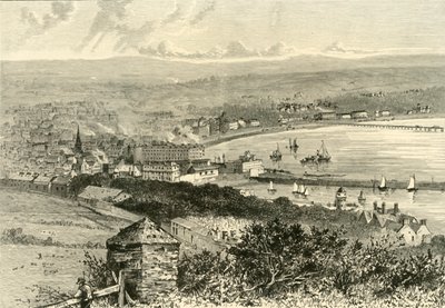 Allmän syn på Douglas, 1898. av Unbekannt