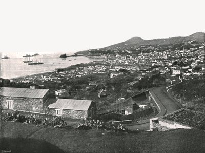 Översikt över Funchal, Madeira, Portugal, 1895. av Unbekannt