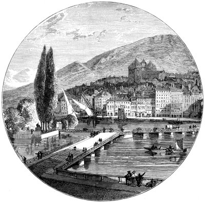 Genève, Schweiz, 1900 av Unbekannt