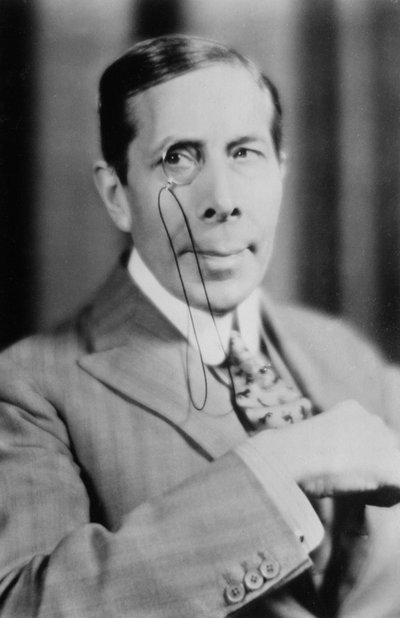 George Arliss 1868-1946, engelsk skådespelare, 1900-talet av Unbekannt