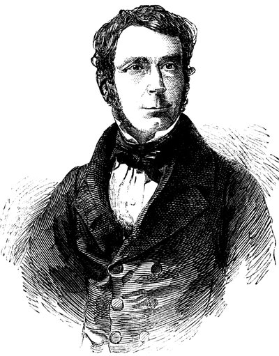 George Biddell Airy 1801-1892, engelsk astronom och geofysiker, 1858 av Unbekannt
