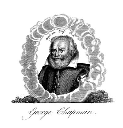 George Chapman, engelsk dramatiker, översättare, poet och klassisk forskare, 1800-talet av Unbekannt