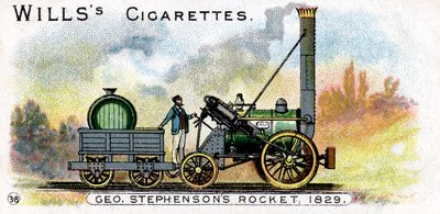 George Stephensons lokomotiv Rocket, 1829 1900 av Unbekannt