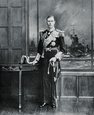 George VI, amiral av flottan i Royal Navy, 1936 av Unbekannt