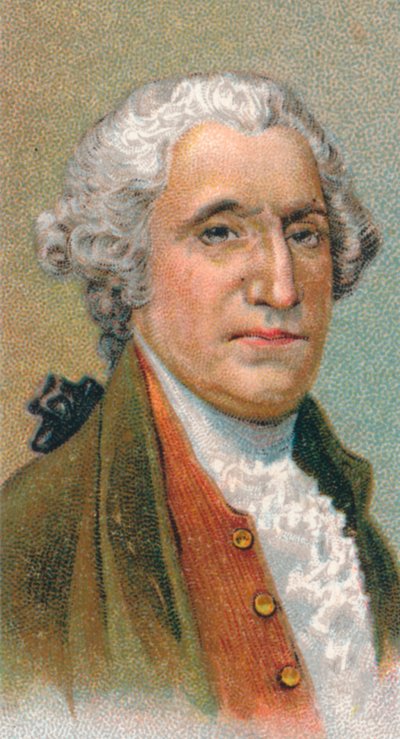 George Washington 1732-99, USA:s första president, 1924 av Unbekannt