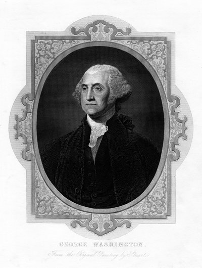 George Washington, USA:s första president, 1800-talet av Unbekannt