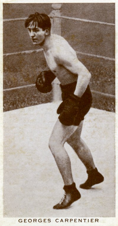 Georges Carpentier, fransk boxare, 1938 av Unbekannt