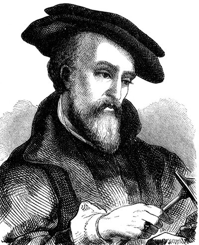 Georgius Agricola 1494-1555, tysk läkare, mineralog och metallurg, 1881 av Unbekannt