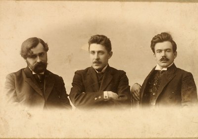 Georgie Chulkov, Vasily Militia och Steve Steven, ryska författare, 1900-talet av Unbekannt
