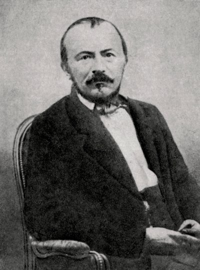 Gerard de Nerval, fransk poet, 1855 av Unbekannt
