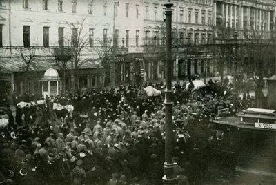 Tyska fångar i Warszawa, 1919. av Unbekannt