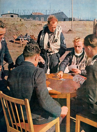 Tyska flygare från tjänst, Frankrike, 1943 av Unbekannt