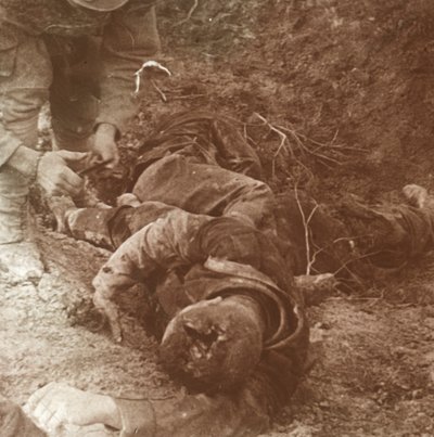 Tysk kropp, Champagne, norra Frankrike, 1915 av Unbekannt