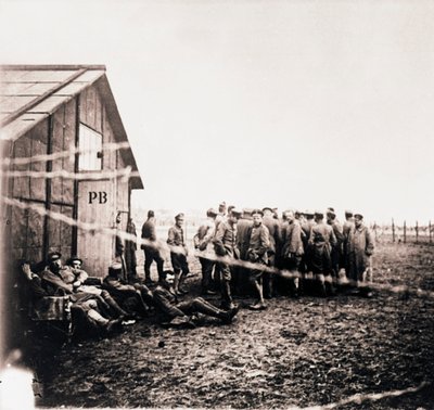 Tyska krigsfångar, c1914-c1918. av Unbekannt