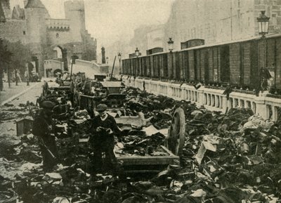 Tyska sjömän vid Antwerpen, Belgien, första världskriget, 1914, c1920. av Unbekannt