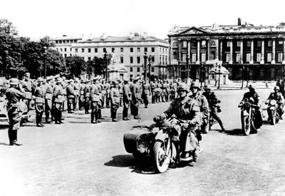 Tyska trupper på Place de l