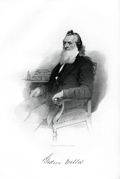 Gideon Welles, USA:s marinminister från 1861 till 1869, 1862-1867 av Unbekannt