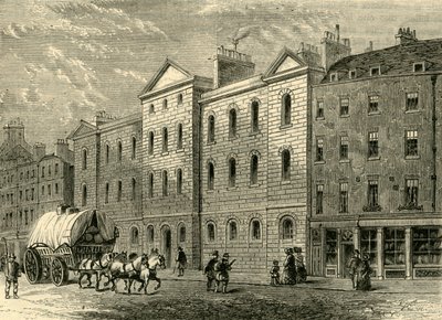 Giltspur Street Compter, 1840, c1872. av Unbekannt