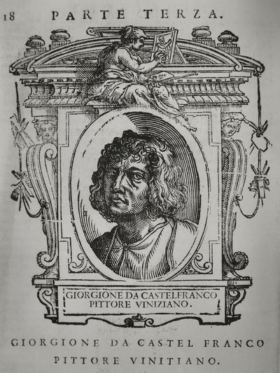 Giorgione. Från: Giorgio Vasari, Livet för de mest utmärkta italienska målarna, skulptörerna och arkitekterna, 1568 av Unbekannt