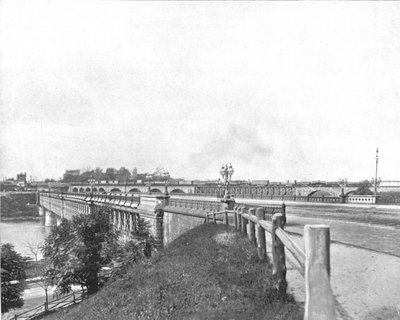 Girard Avenue Bridge, Philadelphia, USA, c1900. av Unbekannt