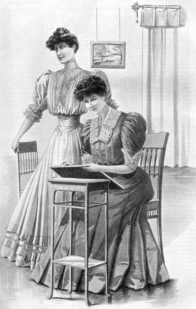 Flickkläder för november 1905 av Unbekannt