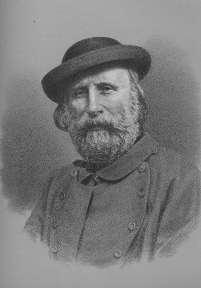 Giuseppe Garibaldi, italiensk soldat och politiker, 1860-talet 1936 av Unbekannt