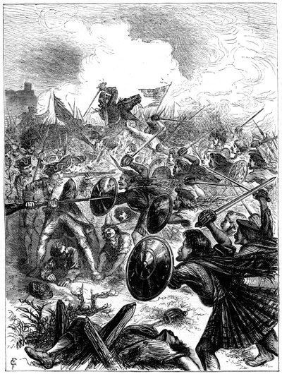 Glengarrys charge, 1700-talet 1800-talet av Unbekannt