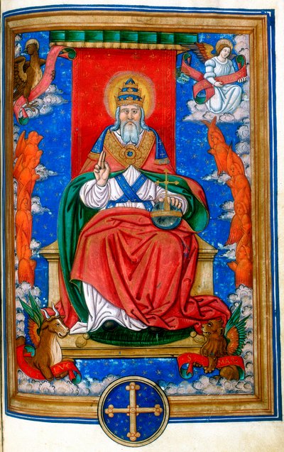 Gud Fadern, 1545 av Unbekannt