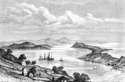 Golden Horn Bay, Ryssland, 1895 av Unbekannt