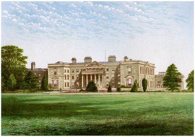 Gopsal Hall, Leicestershire, hem för Lord Howe, c1880 av Unbekannt