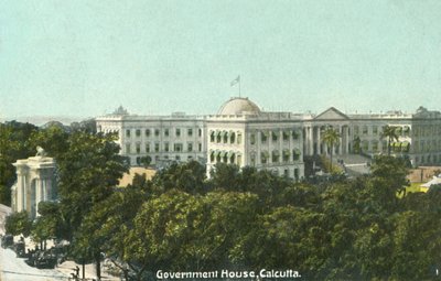 Government House, Calcutta, 1900-talet. av Unbekannt