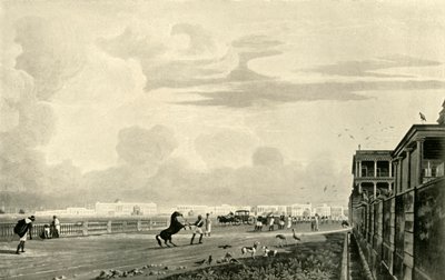 Government House, från Chowringhee, 1820, 1925. av Unbekannt