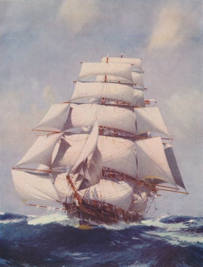 Gracefully Riding the Seas, 1936 av Unbekannt