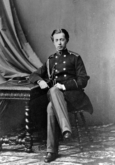 Storhertig Nicholas Alexandrovich av Ryssland, 1862 av Unbekannt