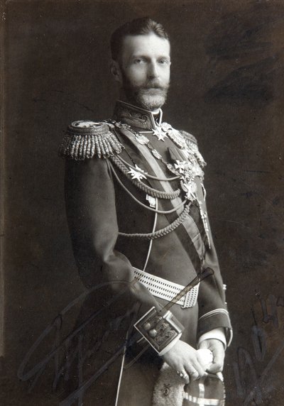 Storhertig Sergei Alexandrovich av Ryssland, sent 1800- eller tidigt 1900-tal av Unbekannt
