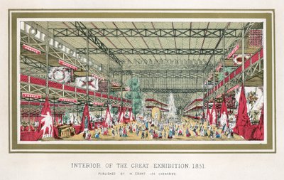 Stor utställning, Crystal Palace, Hyde Park, London, 1851 av Unbekannt
